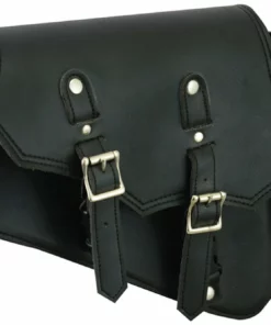 Daniel Smart Manufacturing DS5011R Right Side Synthetic Leather Swing Arm Bag W/Bottle Holder