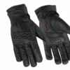 Daniel Smart Manufacturing DSM® Women's Leather Black & Pink Cruiser Gloves 2 Daniel Smart Manufacturing DSM® Women's Leather Black & Pink Cruiser Gloves
