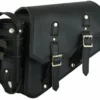 Daniel Smart Manufacturing Bags, Luggage, & Racks DS5011L Left Side Synthetic Leather Swing Arm Bag W/Bottle Holder