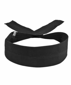Daniel Smart Manufacturing ZAN-Headgear® Cotton Cooldanna Head Band Wrap, Black Accessories