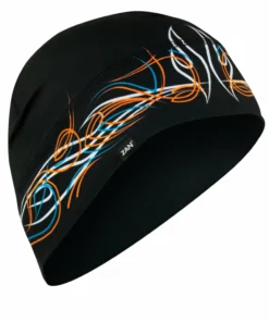 Daniel Smart Manufacturing ZANheadgear® One Size Helmet Liner Beanie SportFlex(tm) Series Cap Pinstripe Flame