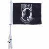 Daniel Smart Manufacturing DSM® Motorcycle Flagpole Mount & POW MIA Flag