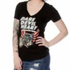 Daniel Smart Manufacturing DSM® Dare Devil Heart Short Sleeve Tee Women's