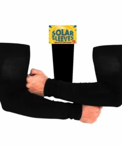 Daniel Smart Manufacturing Accessories DSM® UV Sun Protection Arm Sleeve Solar Sleeves Black