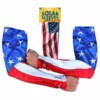Daniel Smart Manufacturing DSM® UV Sun Protection Arm Sleeve Solar Sleeves USA Flag