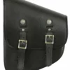 Daniel Smart Manufacturing DSM® Left Side Premium Leather Swing Arm Bag W/ Buffalo Snaps