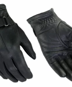 Daniel Smart Manufacturing DSM® Women's Classic Leather W/ Strap Gloves
