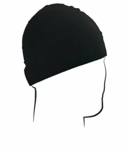 Daniel Smart Manufacturing Headwraps & Bandanas ZANheadgear® Solid Black Helmet Liner, ND001