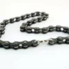Daniel Smart Manufacturing Jewelry & Watches DSM® 18" Bike Chain Choker Necklace - Black