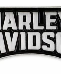 Global Products Harley-Davidson® 2D Die Struck Insignia H-D Pin - Polished Silver Effect P344062 Gifts & Collectibles