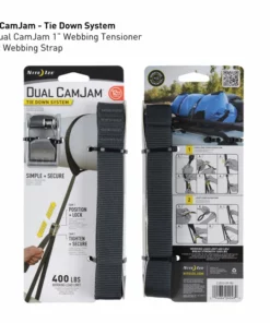 Daniel Smart Manufacturing Auto & Garage CJD12-09-R3 DUAL CAMJAM® TIE DOWN SYSTEM 12'