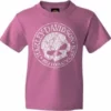 Superstition Harley-Davidson Kids Harley-Davidson® Big Girls Lacey Willie G Skull Short Sleeve T-Shirt, Pink