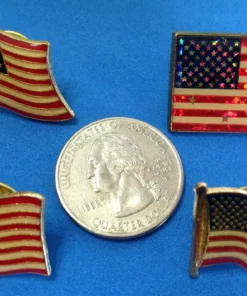 Superstition Harley-Davidson American Flag Metal Pin - Set Of 4 Gifts & Collectibles