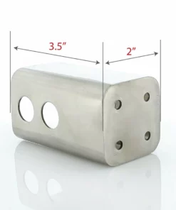 Baron & Baron Harley-Davidson® Bar & Shield Hitch Cover, HDHCK410