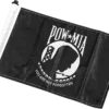 Parts Unlimited Bike Pro Pad® POW/MIA Antenna Flag Mount Kit W/ Flag, 0521-0223