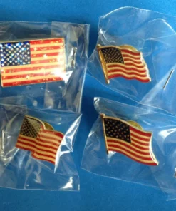 Superstition Harley-Davidson American Flag Metal Pin - Set Of 4 Gifts & Collectibles