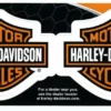 Chroma Harley-Davidson® Bar & Shield 2-Piece Decal Set, CG99185 Decals & Patches