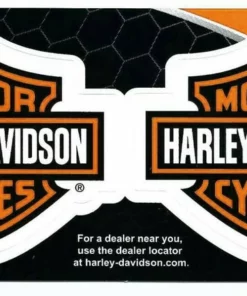 Chroma Harley-Davidson® Bar & Shield 2-Piece Decal Set, CG99185 Decals & Patches
