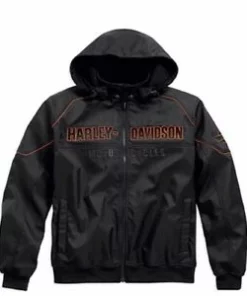 Superstition Harley-Davidson Harley-Davidson® Women's Medium Abyss Light-Weight Zip-Up Hoodie, Turquoise