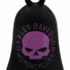 MOD Ride Bells Harley-Davidson® Black/Pink Willie G Skull Ride Bell, HRB060 2 MOD Ride Bells Harley-Davidson® Black/Pink Willie G Skull Ride Bell, HRB060