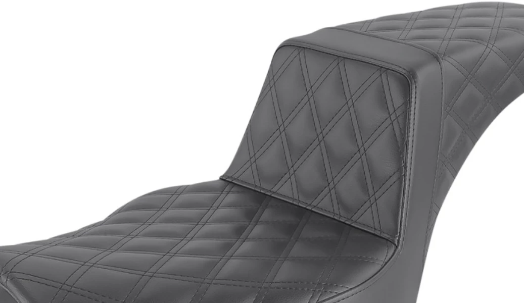 Parts Unlimited Saddlemen® Step Up Seat - Tuck & Roll Lattice Stitched - Black, 0802-1404 3 Parts Unlimited Saddlemen® Step Up Seat - Tuck & Roll Lattice Stitched - Black, 0802-1404
