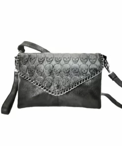 Taw Gear® Women's Embossed Skull Envelope Clutch Bags & Purses