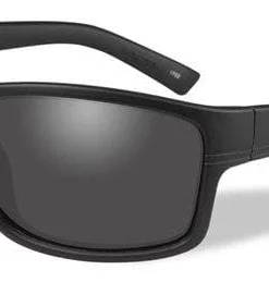 Wiley X Sunglasses & Goggles Harley-Davidson® Men's Slick Sunglasses, Smoke Lenses/Matte Black Frames HASLK01