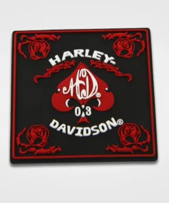 Symbol Arts Harley-Davidson® H-D Spades Mile-Tile Rubber Magnet 8004781