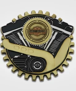 Symbol Arts Harley-Davidson® Bronze Gear Heavy-Duty Magnet 8008833