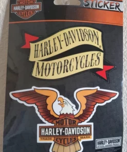Pin USA Harley-Davidson® H-DMC Up Wing Eagle & Bar & Shield Decal Decals & Patches