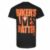 Daniel Smart Manufacturing Short Sleeve Shirts HQ101 Biker Lives Matter Short Sleeve Tee - Black