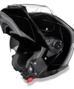 Daniel Smart Manufacturing Helmets DSM® Daytona Glide Modular Helmet, Gloss Black MG1-A D.O.T.