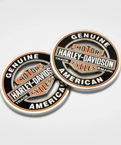 Symbol Arts Harley-Davidson® Trademark Cutout Challenge Coin, 8004934