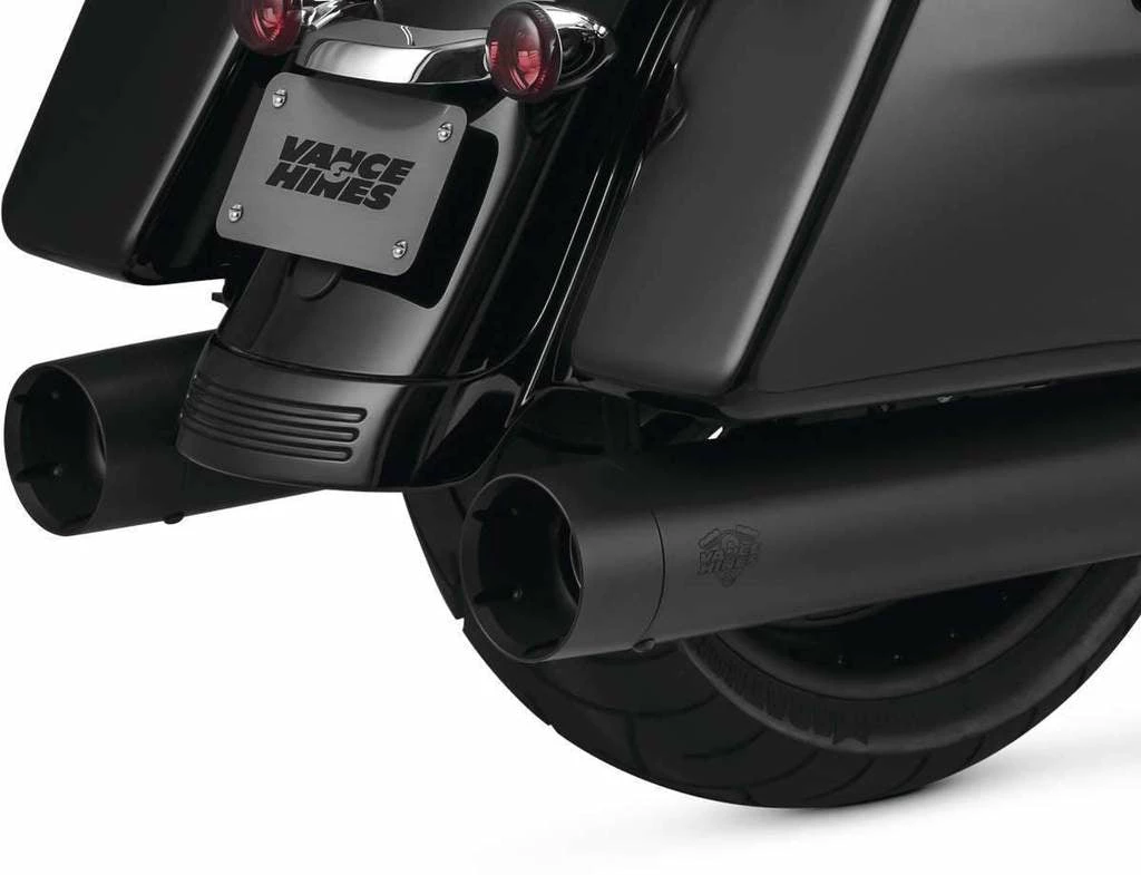 Pipes Vance & Hines® Over-Sized 450 Titan Slip-Ons, Black, VH0248 3 Pipes Vance & Hines® Over-Sized 450 Titan Slip-Ons, Black, VH0248