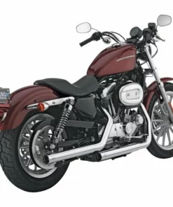 Vance & Hines® Chrome Straightshots Slip-Ons Mufflers, VH0029 Pipes