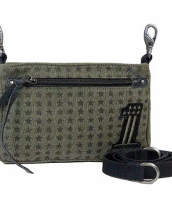 Leather Source Accessory Bags & Purses Harley-Davidson® Women's Uno Distressed Olive Cotton Hip Bag